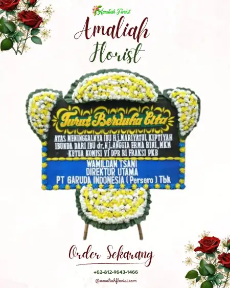 Papan Bunga Duka Bulusan