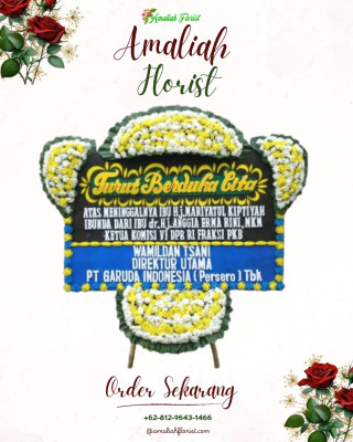 Papan Bunga Duka di Bulusan