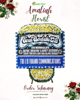 Papan Bunga Duka di Bulusan